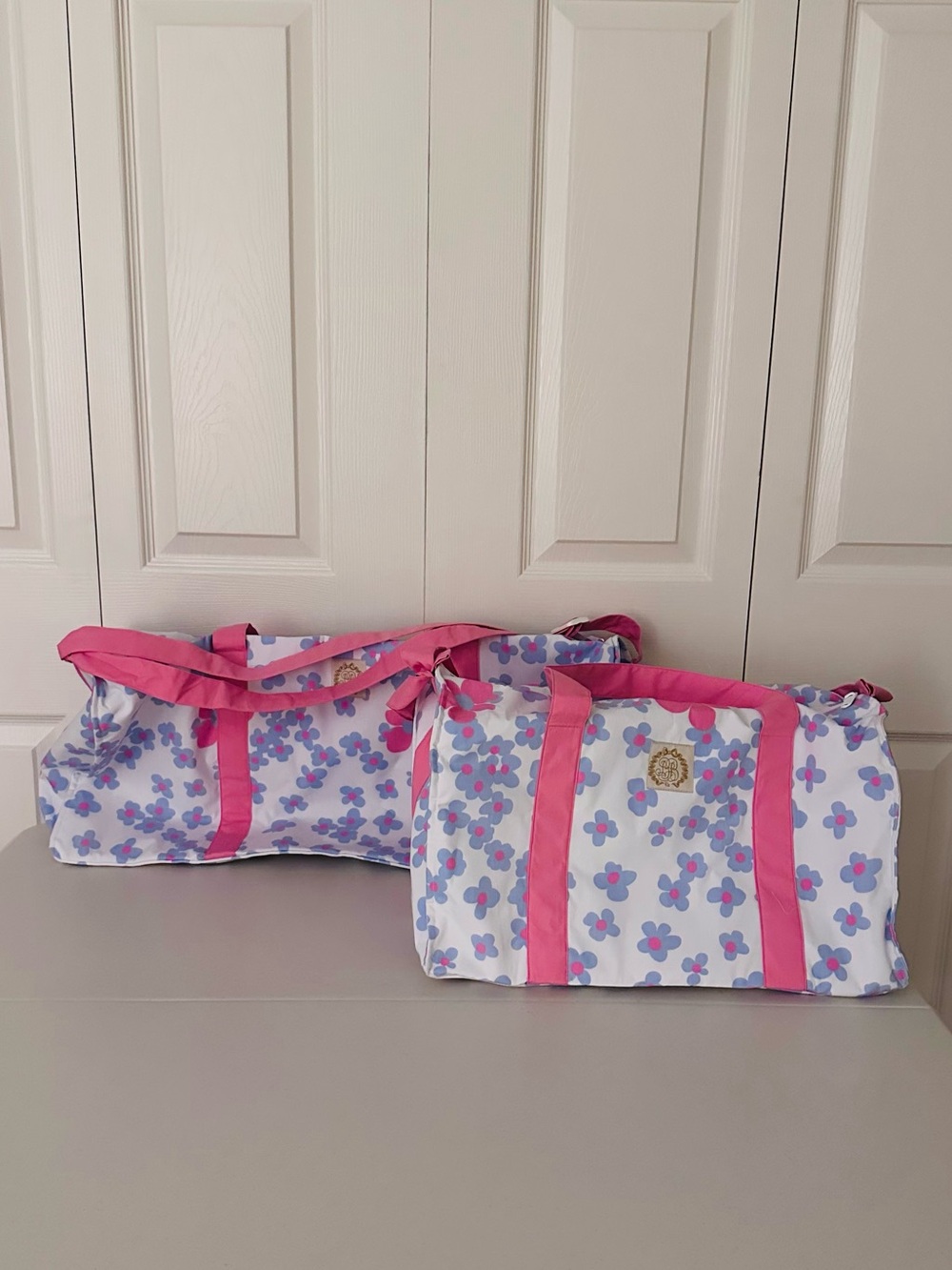 The Beaufort Bonnet Company Floral Weekender Bag Duo
